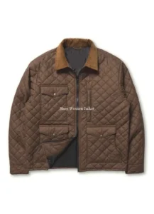 Buy John Dutton Brown Quilted Jacket Yellowstone
