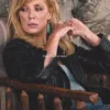 Yellowstone Beth Dutton Biker Black Leather Jacket