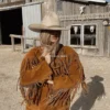 Buy 1970’s Fringe with a Shed Horn Button Leather Jacket