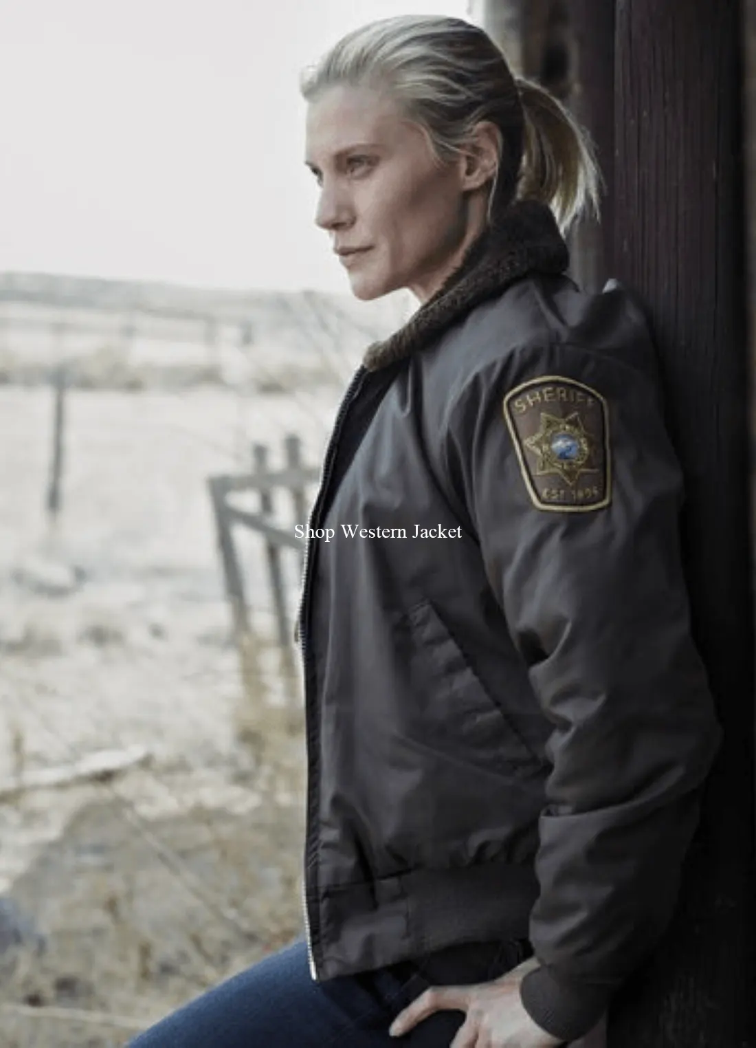 Buy Longmire Katee Sackhoff Shearling Bomber Jacket
