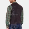 Buy Mens Antique Chocolate Leather Vest