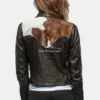 Buy Now Womens Cowhide Black Leather Jacket
