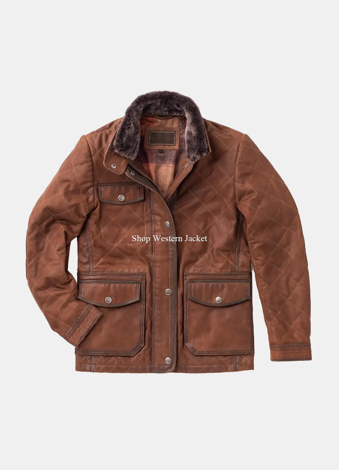 Buy Womens Waxed Suede Brown Leather Jacket