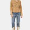 Buy Yellowstone Womens Suede Fringe Jacket