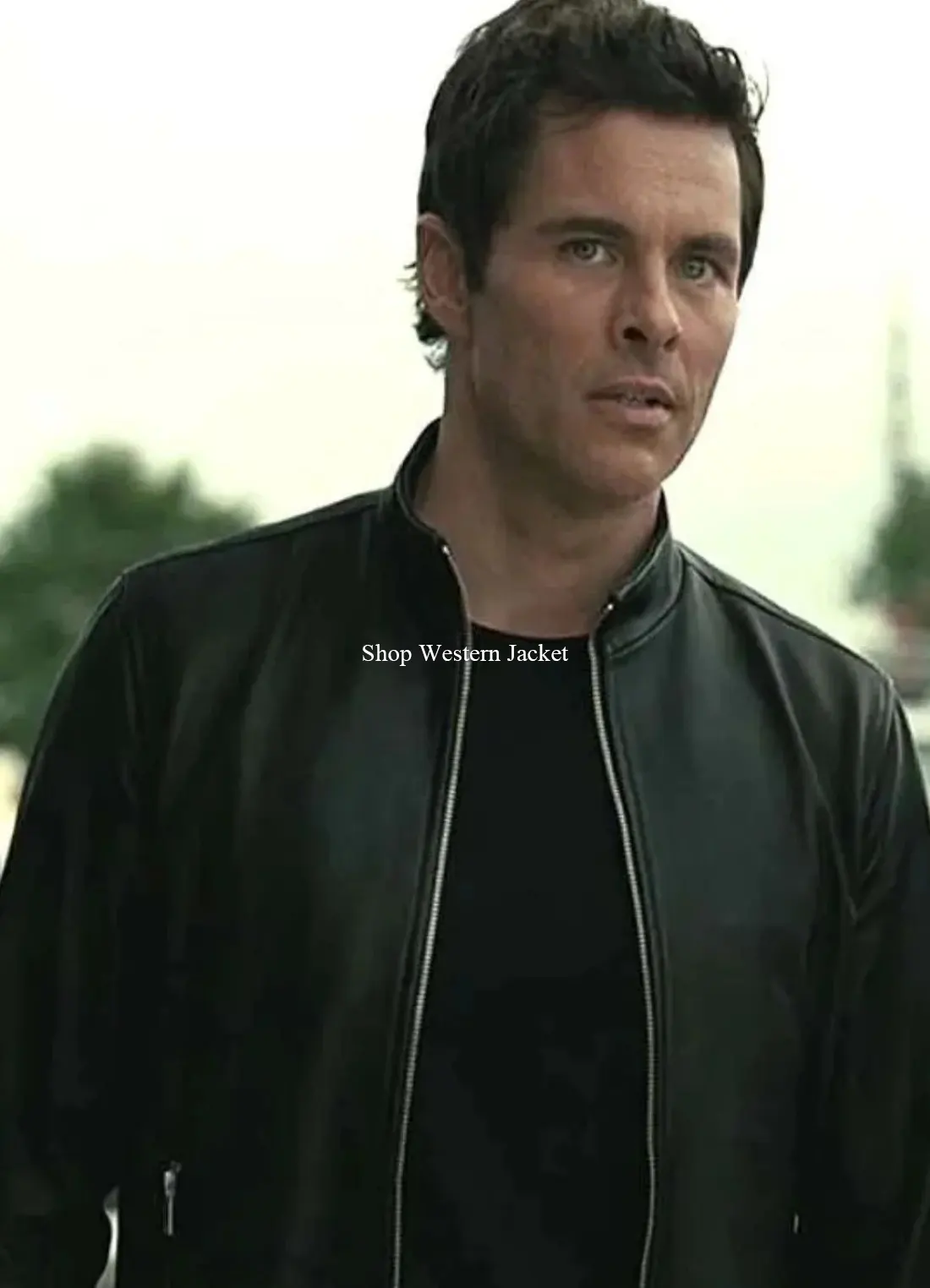 James Marsden Westworld S04 Leather Jacket