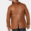 Order Lavendard Brown Western Leather Blazer