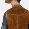Order Mens Boar Suede Leather Vest