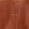 Order Now Mens Shearling Cognac Leather Vest