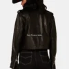 Order Womens Mercy Biker Leather Jacket