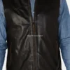 Purchase Mens Zip-Up Leather Vest