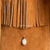 Purchase Now 1970’s Fringe with a Shed Horn Button Leather Jacket