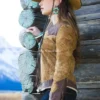 Shop Womens Wild West Shearling Bomber Jacket